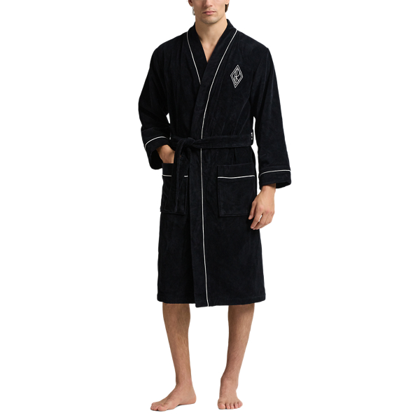 Antracite Park Row Bath Robe Ralph Lauren Home 2