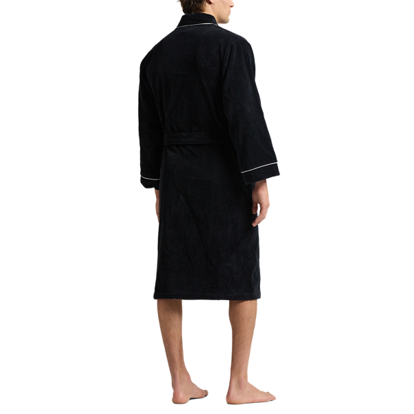 Antracite Park Row Bath Robe Ralph Lauren Home 3
