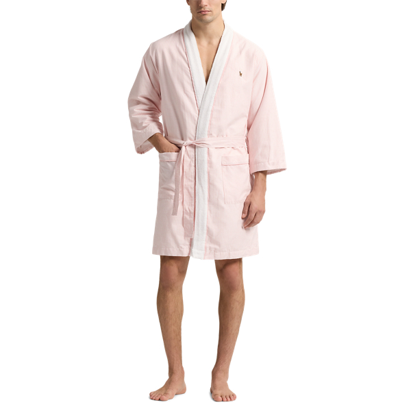 Cotton Oxford Bathrobe