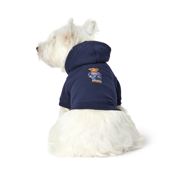 Polo Bear Fleece Dog Hoodie