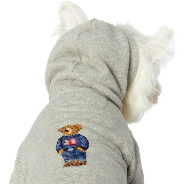 Polo Bear Fleece Dog Hoodie for Home Ralph Lauren® IL