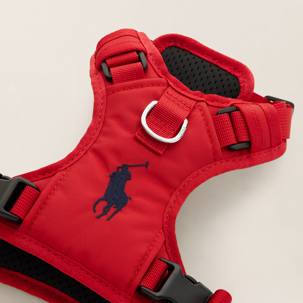 Red/Navy Dog Harness Polo Ralph Lauren Home 2