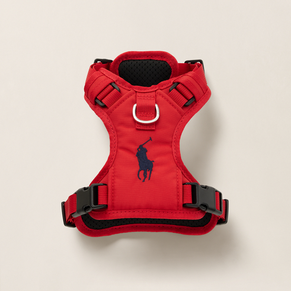 Red/Navy Dog Harness Polo Ralph Lauren Home 1