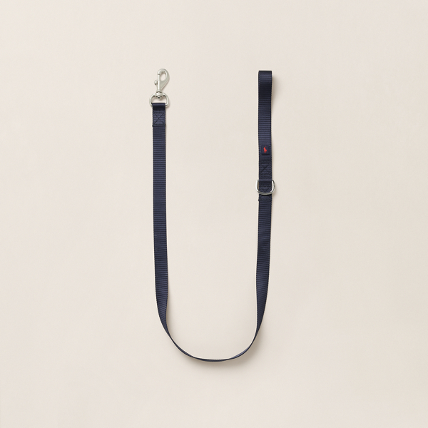 Nylon hondenriem Polo Ralph Lauren Home in Marineblauw/Rood 3