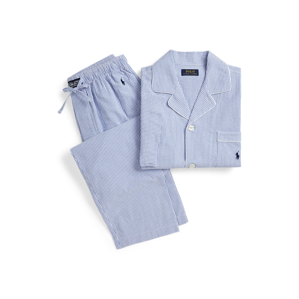 コットン シアサッカー パジャマ セット | ラルフ ローレン公式