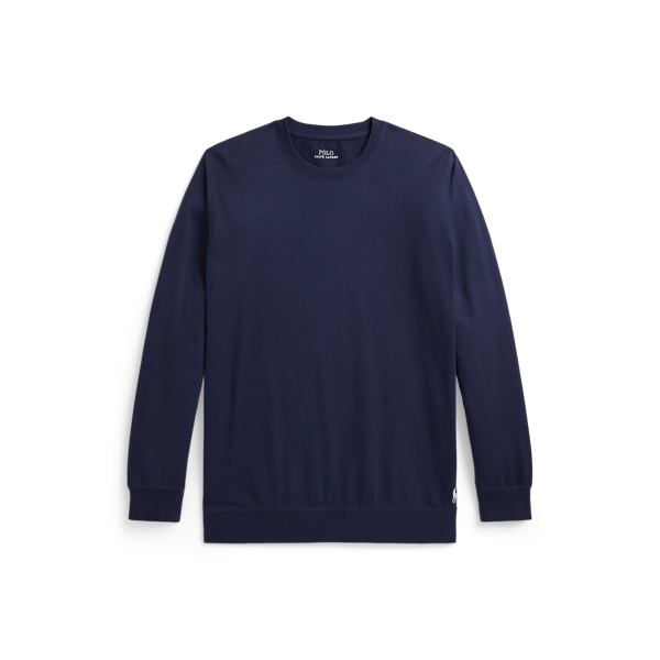 Polo Ralph Lauren コットン フレンチ テリー スリープ シャツ ネイビー 1