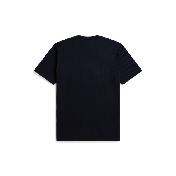 Polo Ralph Lauren ニット シアサッカー スリープ シャツ ネイビー 2