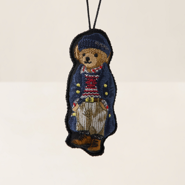 Nautical Polo Bear Ornament