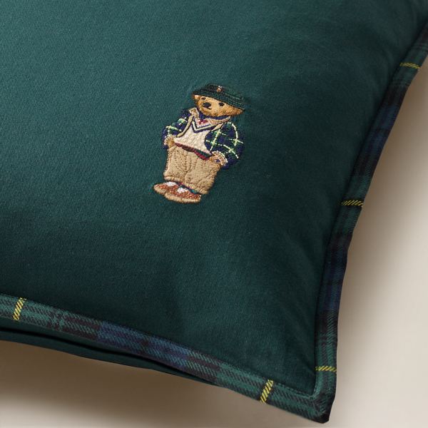 【日本未入荷】Ralph Lauren : Polo ベア・ピロー スキー Polo ベア スロー ピロー（クッション/クッションカバー