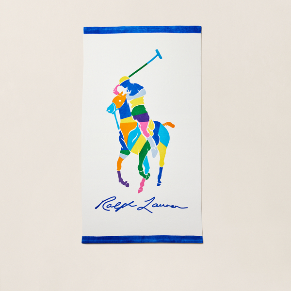 Polo Bear ビーチタオル 89x168cm RALPH LAUREN(ラルフ ローレン)｜【Ralph Lauren Home】Polo