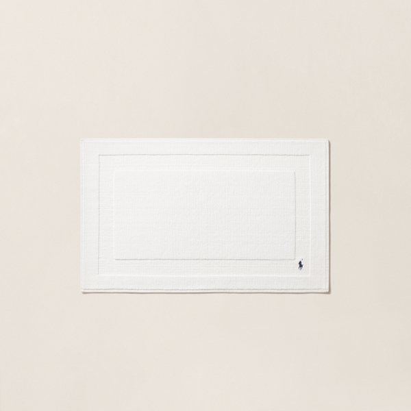 White The Polo Bath Rug Polo Ralph Lauren Home 1