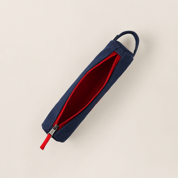 Trousse iconique Polo Polo Ralph Lauren Home en Marine et rouge 2