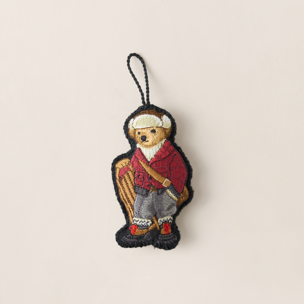 Sled Polo Bear Ornament