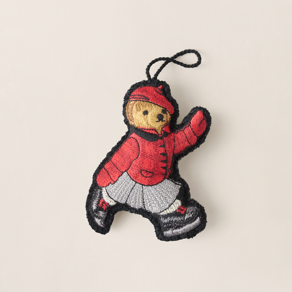 Skating Polo Bear Ornament