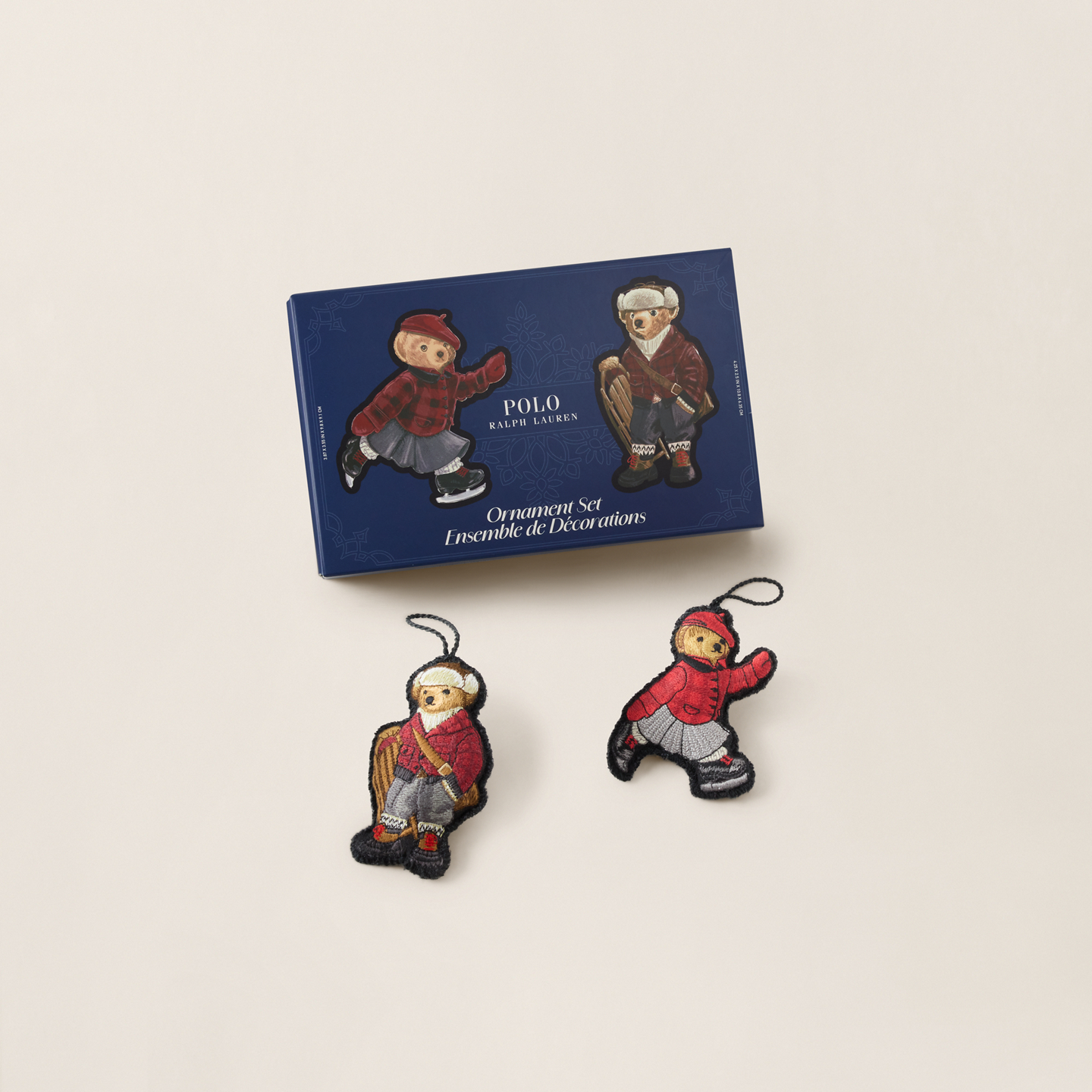 Ralph Lauren Polo Bear Ornament Gift Set, цвет: Разноцветный — фото 5