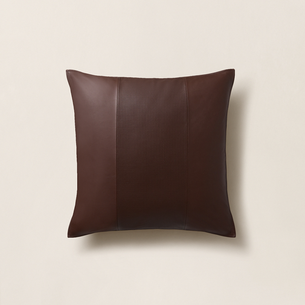 Brown Pierce Throw Pillow Ralph Lauren Home 1