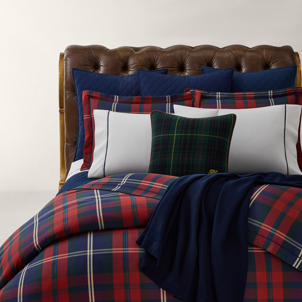 Ralph lauren plaid sheets hotsell