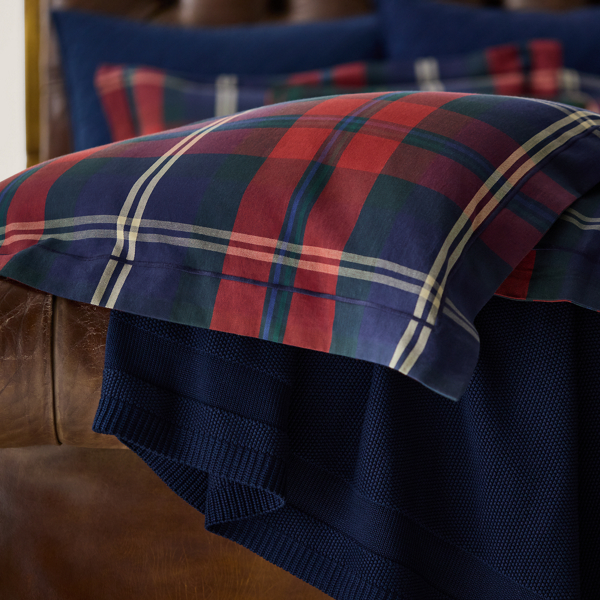 Red Logan Duvet Cover Ralph Lauren Home 2