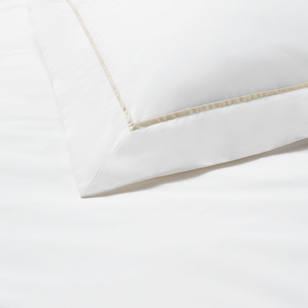 True Sand Dune Organic Cotton Percale Palmer Duvet Ralph Lauren Home 2