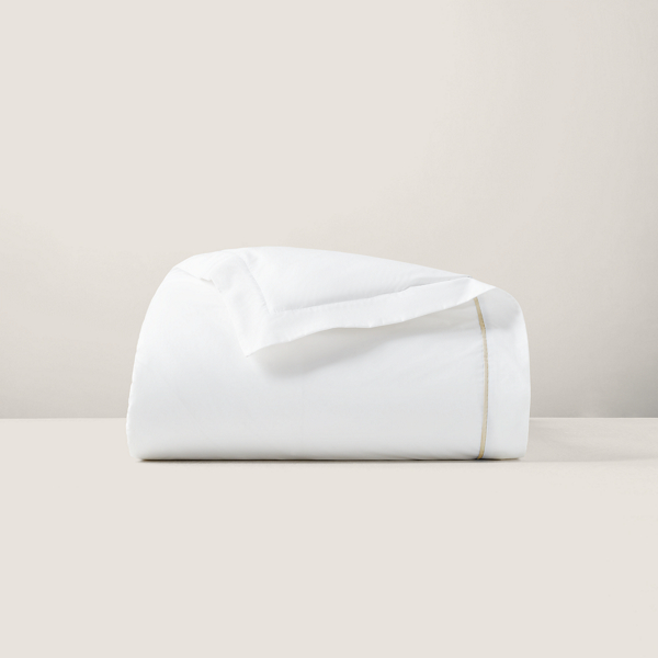 True Sand Dune Organic Cotton Percale Palmer Duvet Ralph Lauren Home 1
