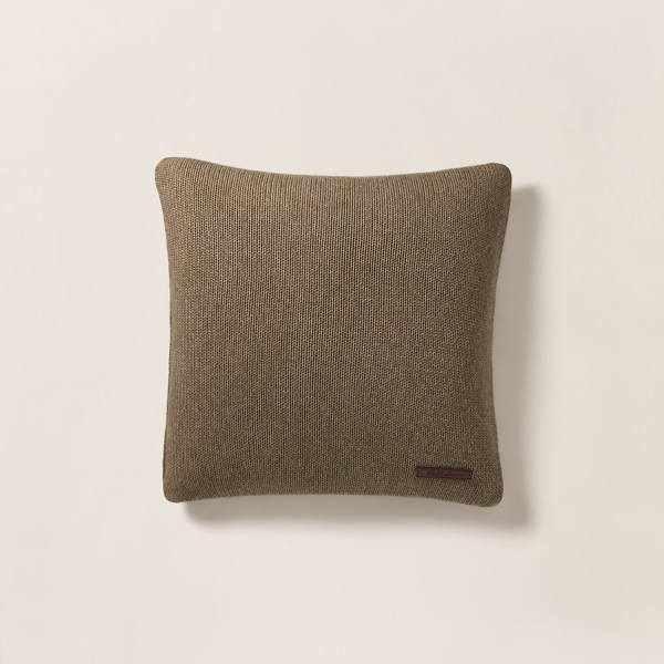 Quilted Indigo Bandanna-Print Pillow