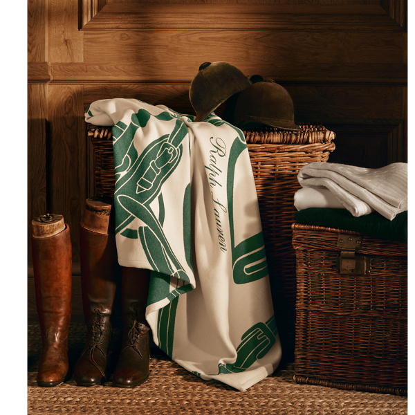 Equestrian Stadium Throw Blanket