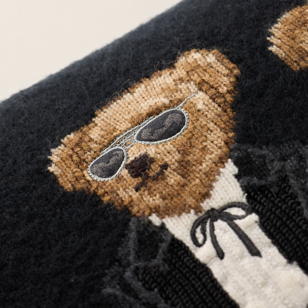 The Ralph & Ricky Tuxedo Bear Pillow