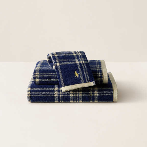 Navy Wilburn Towel Ralph Lauren Home 1