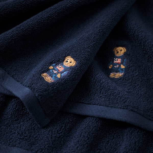 Polo Bear Cotton Terry Towel