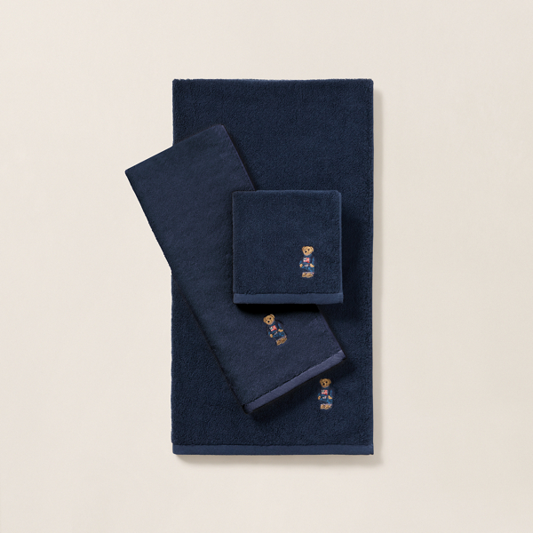 Polo Bear Cotton Terry Towel