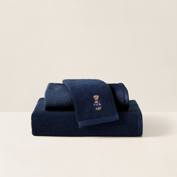 Polo Bear Cotton Terry Towel