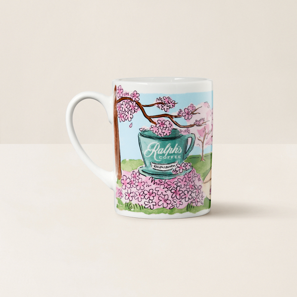 Multi Ralph's Coffee Spring Scene Mug Ralph Lauren Home 3