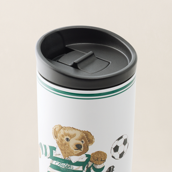 White/green Ralph&rsquo;s Coffee Soccer Polo Bear Tumbler Ralph Lauren Home 2