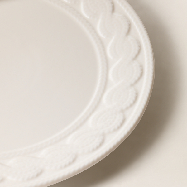 Ralph Lauren Home 케이블 니트 세라믹 플레이트 기프트 세트 크림 2