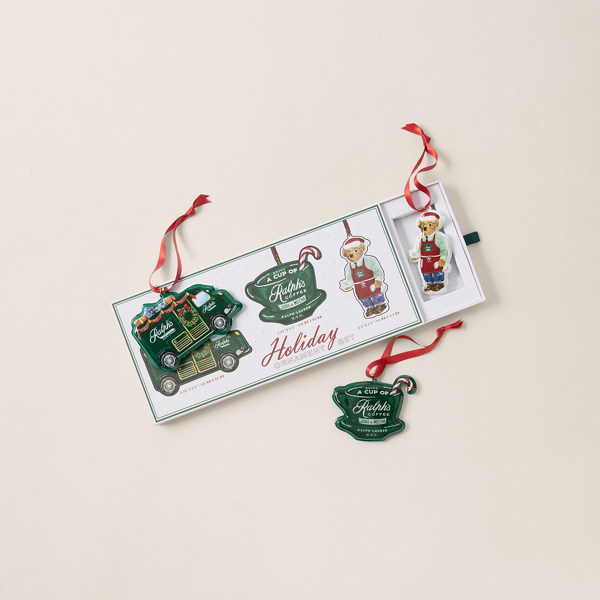 Ralph’s Coffee Holiday Ornament Gift Set