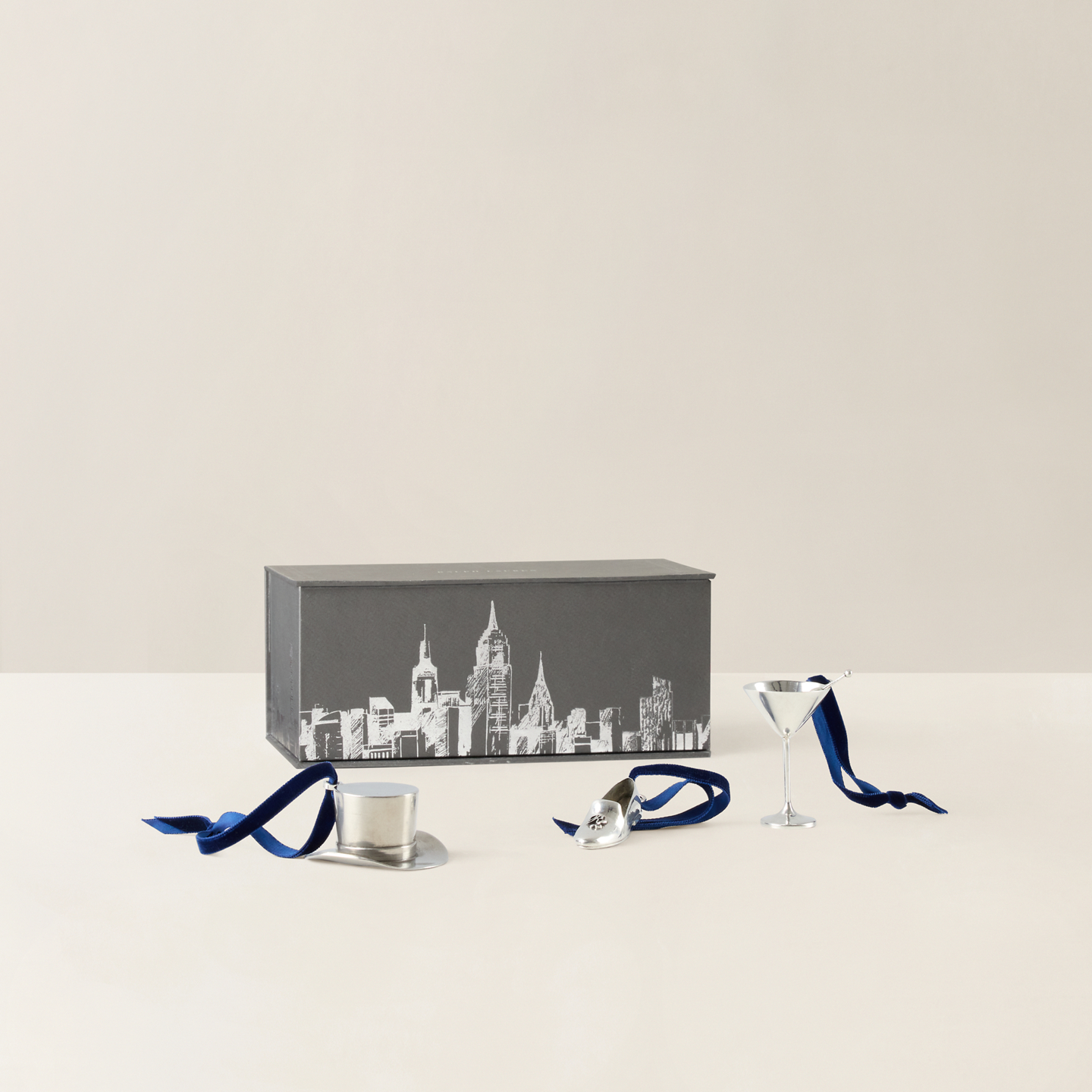 Ralph Lauren Penthouse Ornament Gift Set, цвет: Оловянный — фото 4