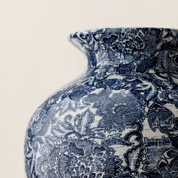 Faded Peony Vase