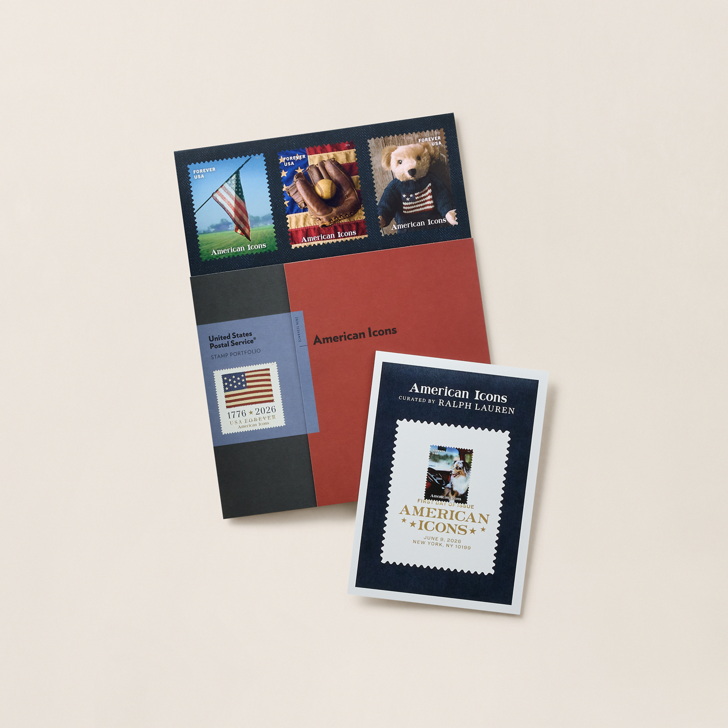 Ralph Lauren American Icons Stamp Portfolio, цвет: Разноцветный — фото 2