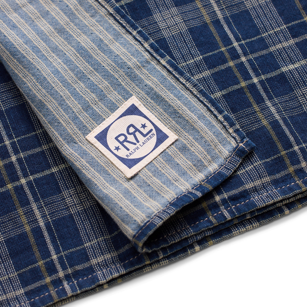 Reversible Indigo Cotton Sarong