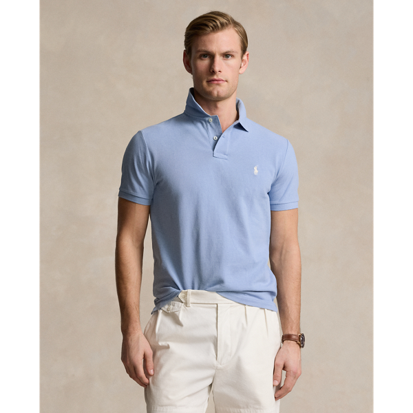 Vessel Blue The Iconic Mesh Polo Shirt Polo Ralph Lauren 1