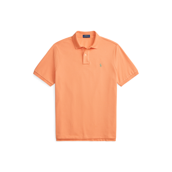 Pompano Orange The Iconic Classic Fit Mesh Polo Polo Ralph Lauren 2