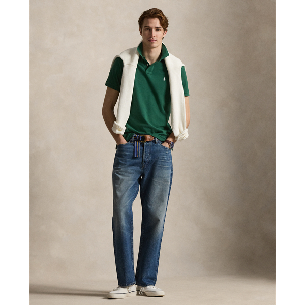 New Forest The Iconic Classic Fit Mesh Polo Polo Ralph Lauren 4