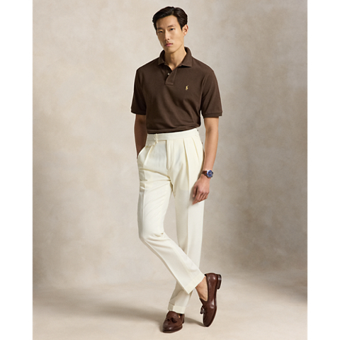Мужские рубашки Ralph Lauren The Iconic Mesh Polo Shirt - All Fits