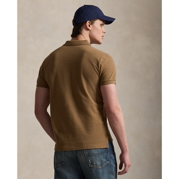 RL Brown The Iconic Classic Fit Mesh Polo Polo Ralph Lauren 5