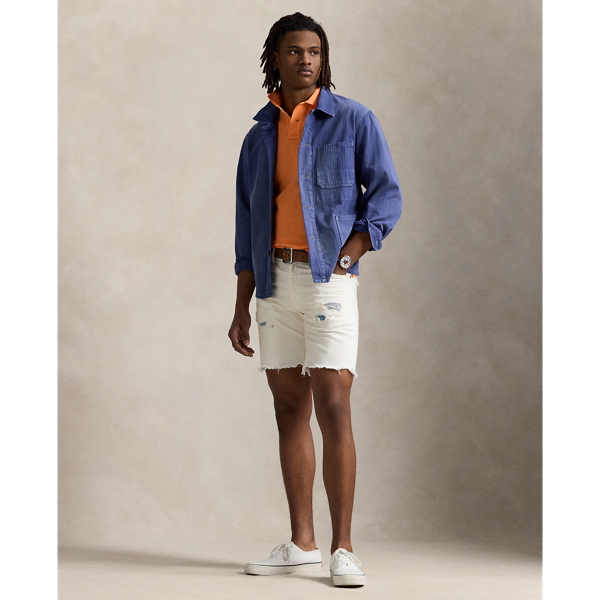 サンライズ　【左右切り替えPOLO】Orange/Grey 左右切り替えPOLO】Orange/Grey | SANRISE Online Store