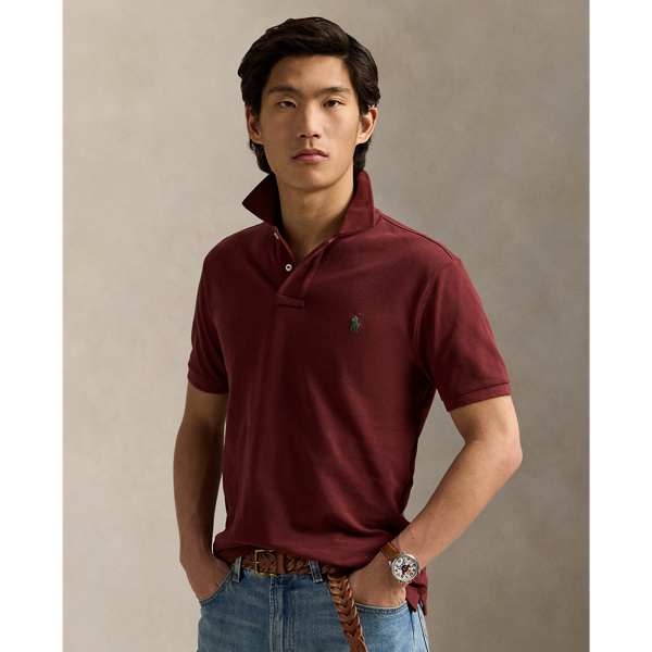 Polo en coton piqué Slim Fit