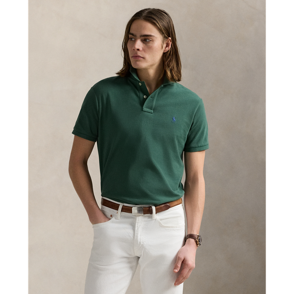 Polo en coton piqué Slim Fit
