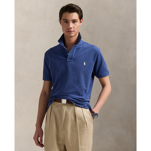 Polo en coton piqué Slim Fit