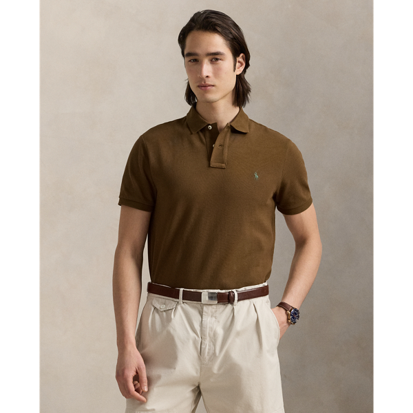 Polo en coton piqué Slim Fit
