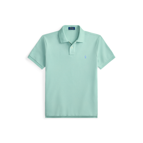 Polo en coton piqu&eacute; Slim Fit Polo Ralph Lauren en C&eacute;ladon 2